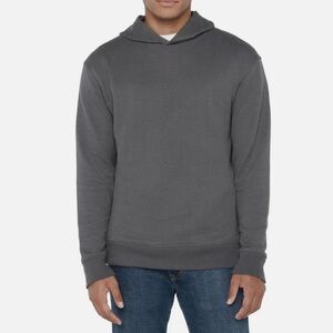 GAP Men's Textured Hoodie, Gray